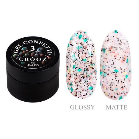 Crooz Гель для дизайну Confetti gel 3 00000026479 фото