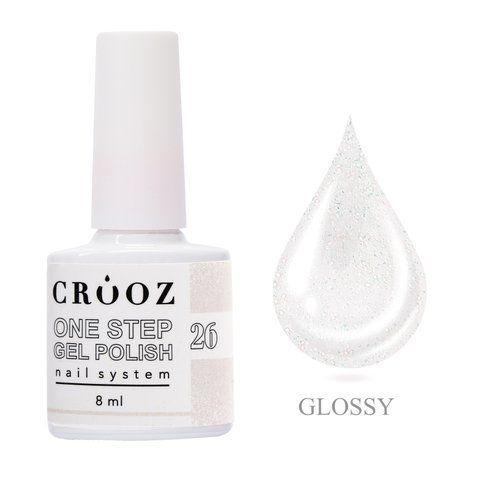 Crooz Однофазний гель лак One Step Gel Polish №26 8мл 00000036854 фото