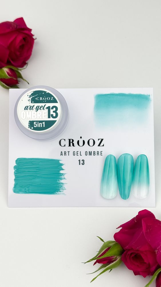 Crooz Гель фарба 5 в 1 Art gel ombre № 13 00000035494 фото