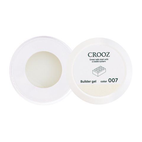 Crooz Гель для нарощування Builder Gel (Білдер Гель) 7 MILK 00000024254 фото