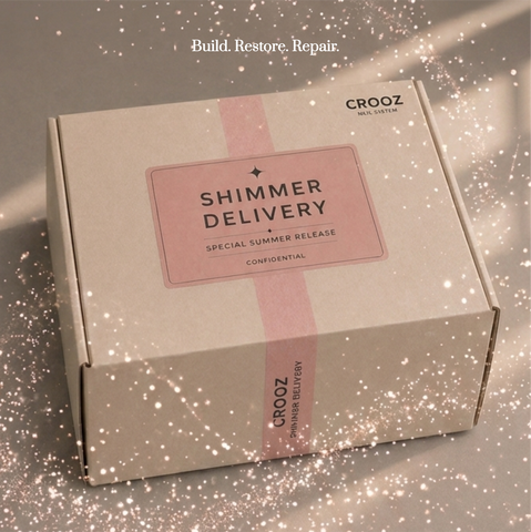 Crooz Набір однофазних гель лаків Shimmer delivery Box (6 шт) 00000037036 фото
