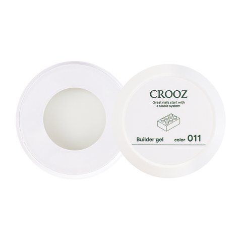 Crooz Гель для нарощування Builder Gel (Білдер Гель) 11 WHITE, 15 ml 00000028730 фото