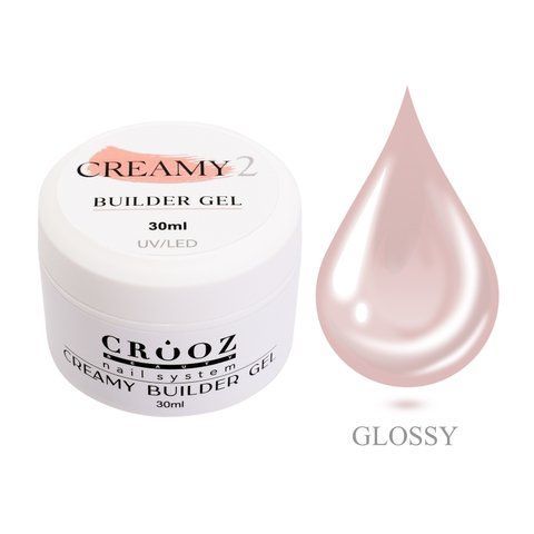 Crooz Гель для нарощування Creamy Builder gel 2 00000025467 фото