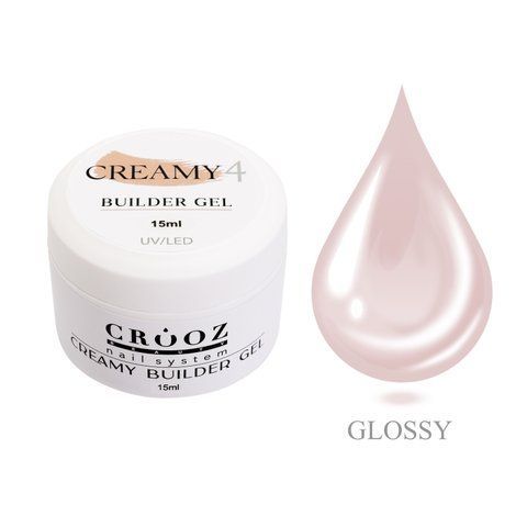 Crooz Гель для нарощування Creamy Builder gel 4 00000025469 фото