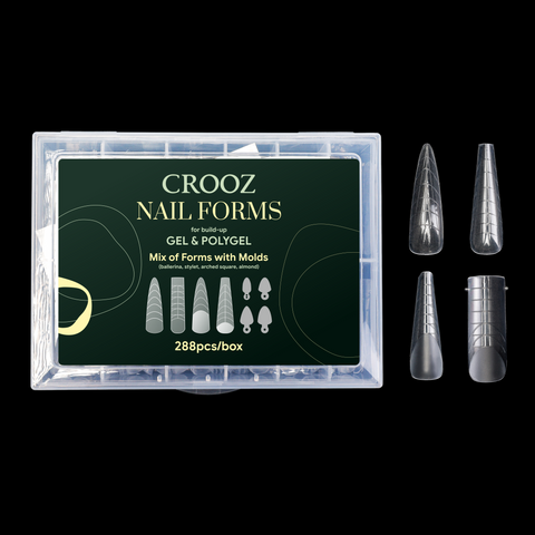 Crooz Mix of Forms with Molds &mdash; універсальний набір форм і молдів (ballerina, stylet, square, almond) 00000037950 фото