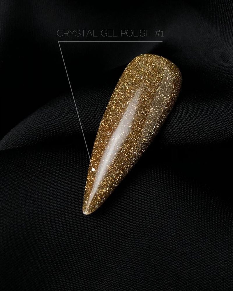 Сrooz Світловідбивний гель лак Crystal 1 00000024493 фото