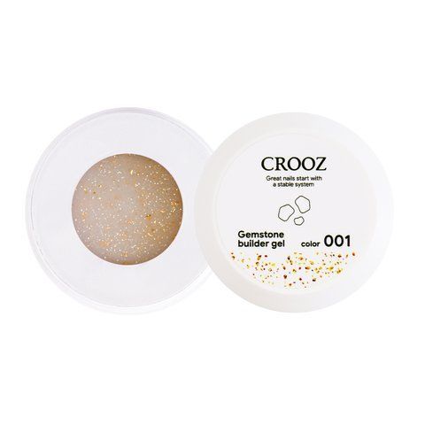 Crooz Гель для нарощування Gemstone Builder gel №01 15 мл 00000037358 фото
