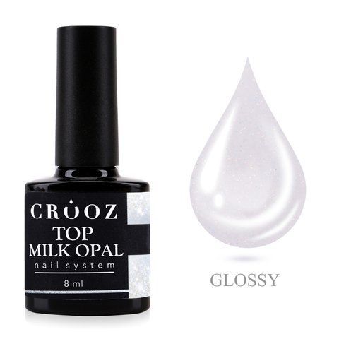 Crooz Закріплювач для гель лака TOP MILK OPAL 00000026470 фото