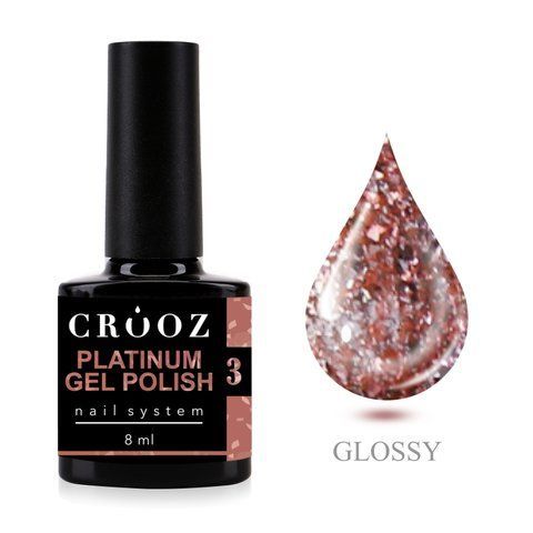 Crooz Гель лак Platinum Gel 3 00000027274 фото