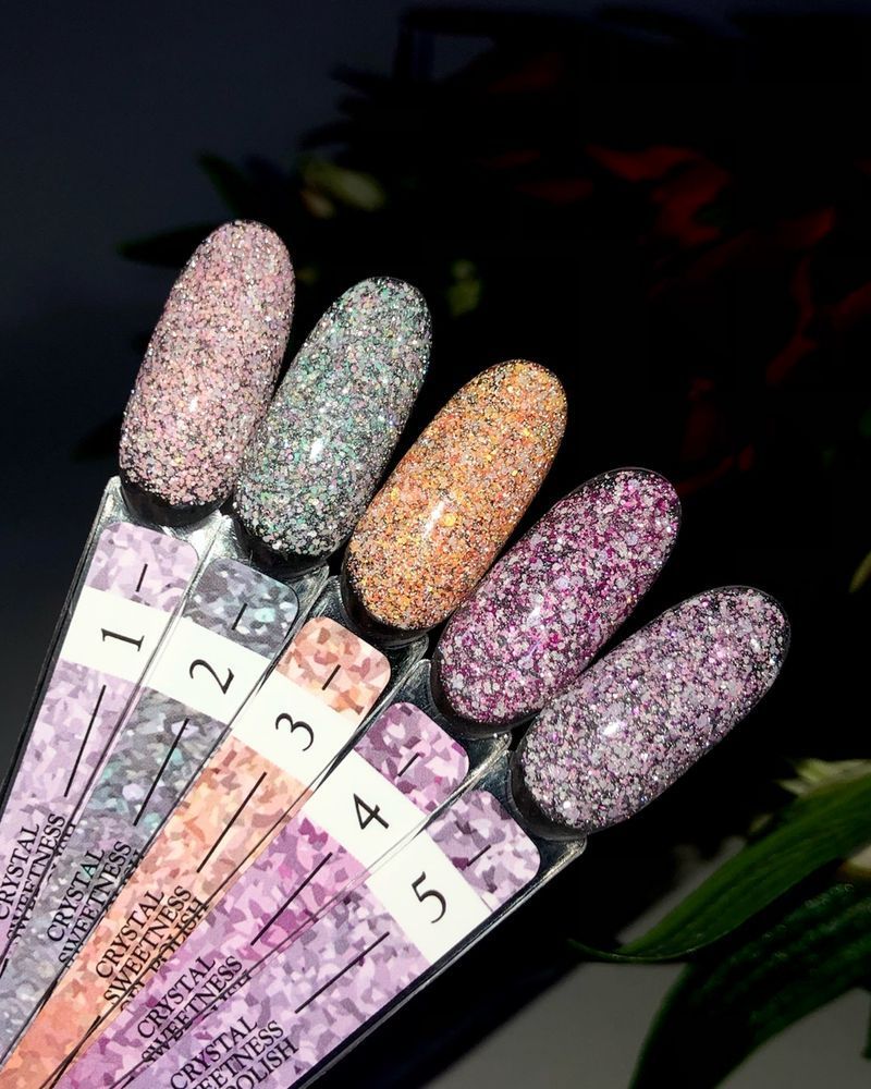 Crooz Світловідбивний гель лак Crystal Sweetness 1 00000024590 фото