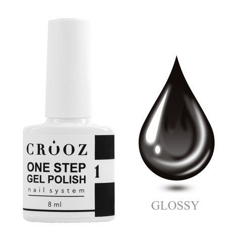 Crooz Однофазний гель лак One Step Gel Polish №01 00000033503 фото