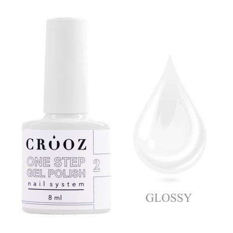 Crooz Однофазний гель лак One Step Gel Polish №02 00000033504 фото