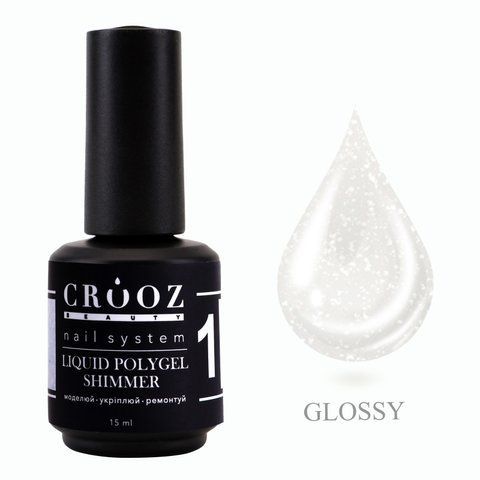Crooz Рідкий полігель SHIMMER Liquid Polygel 1 00000025211 фото