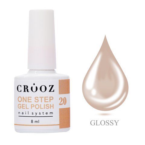 Crooz Однофазний гель лак One Step Gel Polish №20 00000035129 фото