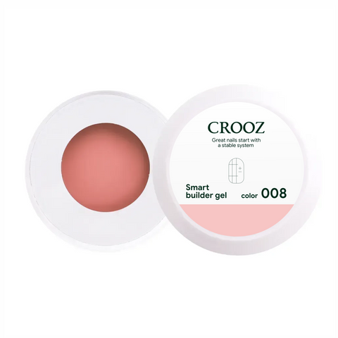 Crooz Гель для нарощування Smart Builder gel №08 15мл 00000036357 фото