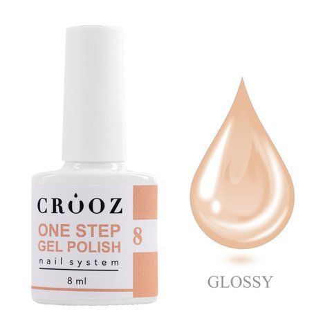 Crooz Однофазний гель лак One Step Gel Polish №08 00000033510 фото
