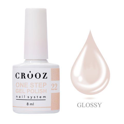 Crooz Однофазний гель лак One Step Gel Polish №22 00000035131 фото