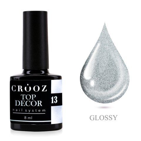 Crooz Закріплювач для гель лака TOP Decor №13 8мл 00000037370 фото