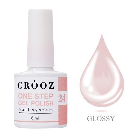 Crooz Однофазний гель лак One Step Gel Polish №24 00000035133 фото