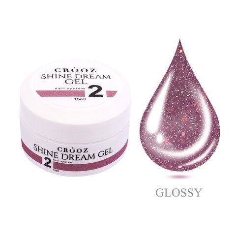 Crooz Гель для нарощування Shine Dream Gel №02 00000035699 фото
