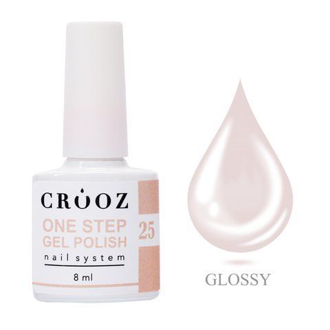 Crooz Однофазний гель лак One Step Gel Polish №25 00000035134 фото