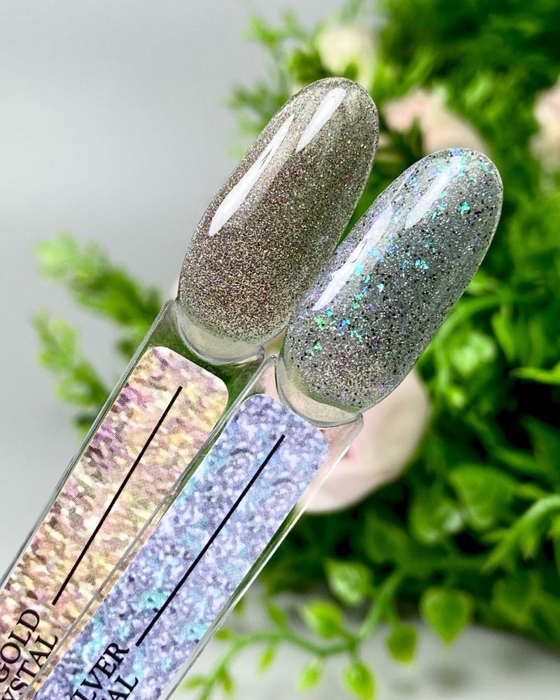 Crooz Закріплювач світловідбивний для гель лака TOP GOLD CRYSTAL 00000026472 фото