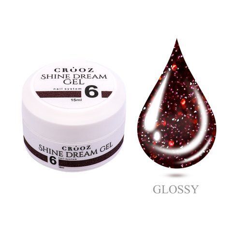 Crooz Гель для нарощування Shine Dream Gel №06 00000035703 фото