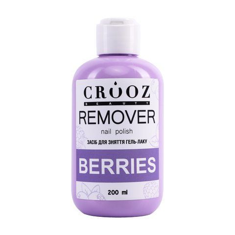 Crooz Засіб для зняття гель-лаку Remover nail polish Berries 00000033559 фото