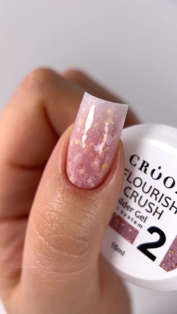 Crooz Гель для нарощування Flourish Crush Builder Gel №02 00000036216 фото
