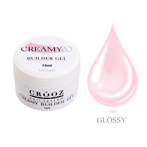 Crooz Гель для нарощування Creamy Builder gel 20 00000032670 фото