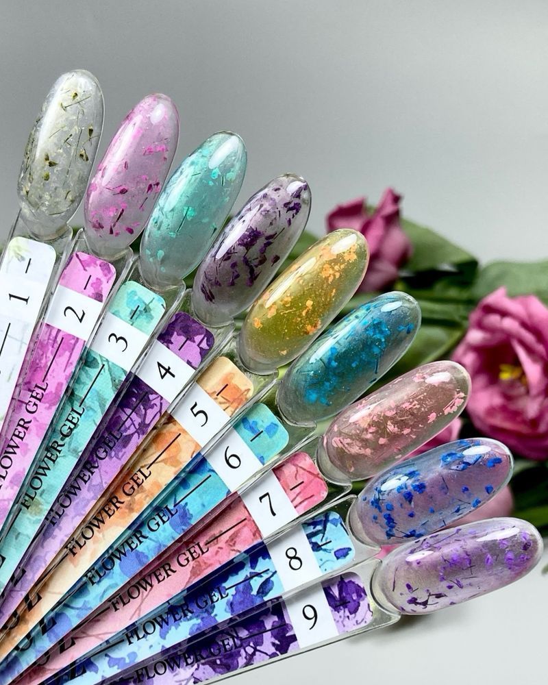 Crooz Гель для нарощування та дизайну Flower gel 7 00000025559 фото