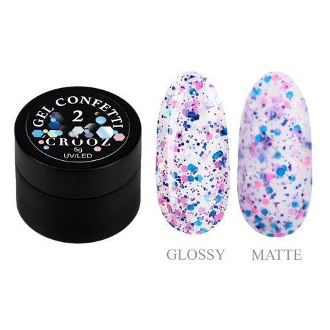 Crooz Гель для дизайну Confetti gel 2 00000026478 фото
