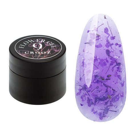 Crooz Гель для нарощування та дизайну Flower gel 9 00000025561 фото