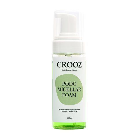 Crooz Міцелярна очищуюча пінка для ніг з ментолом PODO MICELLAR FOAM 150 мл 00000036860 фото